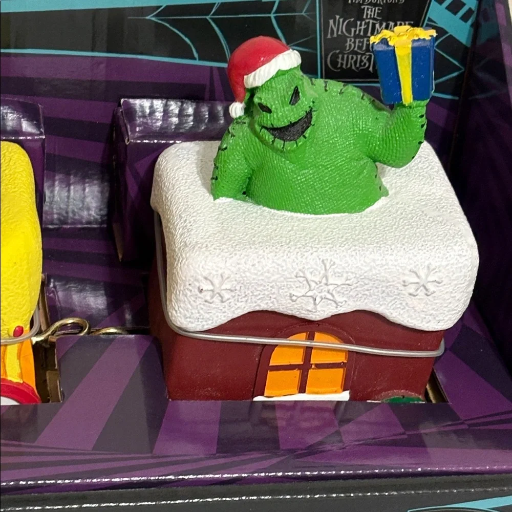 The Nightmare Before Christmas Light-Up Sandy Claws Train New Tim Burtons Disney